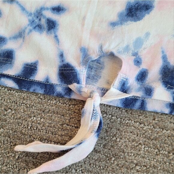 🤸‍♀️3 for 12🤸‍♂️ The Childrens Place Tie Dye Tie Front Flutter Sleeve Top XL - Picture 2 of 4